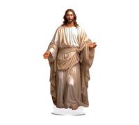 B Baosity Art Scene Sign Ornement Debout Acrylique 2D Scène Artistique Motif Distinctif Plaque Plate Base Solide pour Décoration de Table Centre de Table Salon, Homme de 20 Cm