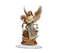 B Baosity Art Scene Sign Ornement Debout Acrylique 2D Scène Artistique Motif Distinctif Plaque Plate Base Solide pour Décoration de Table Centre de Table Salon, Femme de 20 Cm