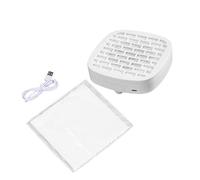 B Baosity Aspirateur à Ongles, Collecteur de Poussière, Ventilateur, Aspiration pour Manucure, Blanc