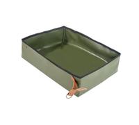 B Baosity Bac à Litière Pliable pour Chat, Bac à Litière de Compact pour Chatons, Idéal pour L'intérieur, L'extérieur, La Voiture et Le Camping, L 50cmx35cmx12.5cm