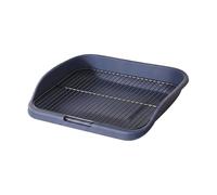 B Baosity Bac à Litière pour Chiots, Tapis d'apprentissage, Support pour Pipi, Idéal pour Les Petits et Moyens Chiens, en Extérieur Ou dans Un J, Bleu