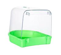 B Baosity Bac à Oiseaux Suspendu pour Perruches, Surface Lisse, Installation Facile, Grande Stabilité, Convient Aux Animaux de Compagnie, Vert