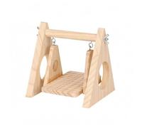 B Baosity Balançoire pour Perroquets, Support, Décoration, Accessoire Amusant pour Cage de Perroquets, Cacatoès, Aras de Petite et Moyenne Taille