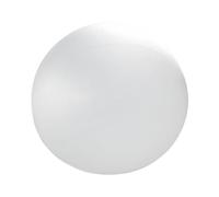 B Baosity Ballon, Grand Ballon En Latex, Ballon Rond, Design élégant, Matière élastique épaisse, Idéal pour Les Anniversaires, Mariages, Fêtes, Météorolog, Blanc