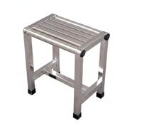 B Baosity Banc en Acier Inoxydable Banc Tabouret Siège Repose-Pieds Surface Polie Étanche Résiste à la Rouille et à l'Humidité avec Entretien Simplifié Adapté à, 20.5 Cm