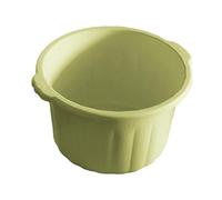 B Baosity Bassin de Bain de Pied Bain Relaxant Pieds Seau pour Trempage avec Reliefs Massants et Rebords Lisses En Pp pour Détente Massage Nettoyage Maison Pêch, Green S