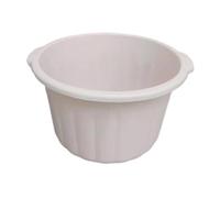 B Baosity Bassin de Bain de Pied Bain Relaxant Pieds Seau pour Trempage avec Reliefs Massants et Rebords Lisses En Pp pour Détente Massage Nettoyage Maison Pêch, Pink L