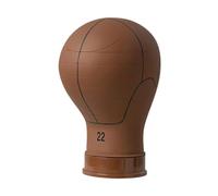 B Baosity Bloc Tête Perruque Modèle Mannequin Support Présentoir Porte Perruques avec Trou Universel Matériau Doux et Robuste Adapté à Salon de Coiffure Pratiqu, 57 cm