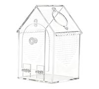 B Baosity Boîte d'alimentation pour Reptiles, Cage D'habitat, Ventilation Transparente, Facile à Nettoyer.