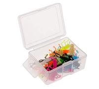 B Baosity Boîte de 20pcs Appât Souple de Pêche Leurre Artificielle Décapant Crappie