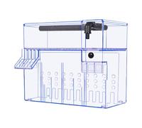 B Baosity Boîte de Filtration pour Aquarium avec Couvercle, Facile à Installer, Transparente, Suspendue, Accessoires pour Aquarium, Salon et Maison, 26 Cm X 13.5 Cm X