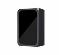 B Baosity Boîtier Étanche pour Borne de Re Armoire Coffret Caisson Protection Murale pour Unité de avec Verrou Codé Vis et Autocollant Fournis Corps en Métal et