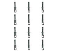 B Baosity Bouchons D'extrémité de Rechange Bouchons D'extrémité de Tige pour Poteaux de Tente de 8,5 Mm / 0,33 Pouce Facile à Utiliser, Paquet de 12