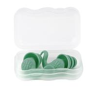 B Baosity Bouchons D'oreille de Nageur En Silicone, Protection D'oreille, Cadeaux Confortables, Accessoires de Natation Réutilisables pour Dormir, Douch, Vert