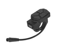 B Baosity Bouton de Contrôle Vélo Commutateur Étanche Compact Polypropylène Remplacement Commande Lumière Klaxon Adapté à Cyclistes Vélos Électriques 5.9