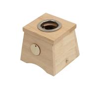 B Baosity Box en Bois Boîte à Support de Bâton de Rack à Thermique Facile à Utiliser Portable Adaptée au Sommeil Travail, 11x11x10cm