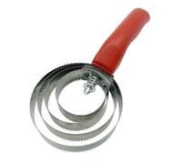 B Baosity Brosse à 4 Anneaux pour Le Toilettage des Chevaux, avec Poignée Confortable, Outil, Brosse en Métal pour Chèvres, Moutons et Vaches, Rouge