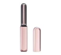 B Baosity Brosse à Frange Courte, Peigne, Lisseur à Chaleur Rapide Sans Fil pour Le Bureau, La Randonnée et La Maison, or Rose
