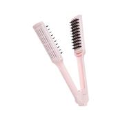 B Baosity Brosse Lissante Double Face avec Pince pour Salon de Coiffure à Domicile