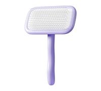 B Baosity Brosse pour Animaux Brosse de Toilettage Brosse de Démêlage Peigne de Démêlage Râteau de Retrait du sous-Poil en PP Structure Ergonomique Utilisable P, Violet