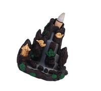 B Baosity Brûleur D'encens à Reflux en Forme de de Montagne, Décoration de Table, Porte-encens Multifonctionnel Fait Main pour Salle de, élégan, 9.5 cm x 10 cm x 10 cm