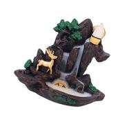 B Baosity Brûleur D'encens à Reflux en Forme de de Montagne, Décoration de Table, Porte-encens Multifonctionnel Fait Main pour Salle de, élégan, 11.5 cm x 5 cm x 10.5 cm