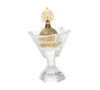 B Baosity Brûleur D'encens en Verre, Objet de Décoration Délicat pour Bureau, Chambre, Salon.