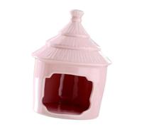 B Baosity Cachette, Habitat, Couchage et Nid pour Hamsters, écureuils et Autres Petits Animaux, Rose