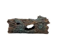 B Baosity Cachette pour Aquarium, Grotte pour, Tronc d'arbre Creux, Décoration D'aquarium en Résine pour Amphibiens et Reptiles, s