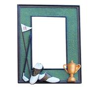 B Baosity Cadre Photo de Golf à Poser, Idéal pour La Décoration Intérieure, à Monter Soi-même. Support pour Cadre Photo, Parfait pour Le Bureau Ou pour Un Papa, 6 Pouces Vertical