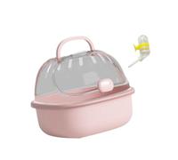 B Baosity Cage de Transport pour Hamster avec, Cage D'extérieur pour Petits Animaux, Grande et Pratique, pour Hamster Nain Ou écureuil.