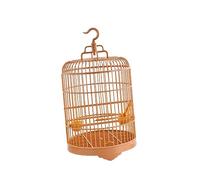 B Baosity Cage Ronde pour Oiseaux, Support pour Perroquet, Nid Portable et Léger, Mangeoire Suspendue, Nichoir pour Inséparables, Canaris et Perruches.