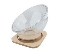 B Baosity Capsule Spatiale pour Chat, Centre D'activités Universel en Acrylique avec Hamac et Niche pour Petits Animaux (Chat, Lapin, Etc.), m