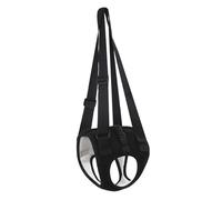 B Baosity Ceinture de Soutien pour des Chiens de Taille Moyenne à Grande, Harnais Réglable pour Chiens âgés, Porté de Haut en Bas, Noir, s