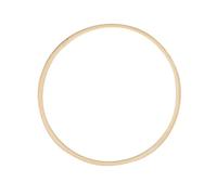 B Baosity Cerceau Floral en, Cerceaux en Bois de Macramé de Guirlande, Anneaux de D'attrape-rêves pour Couronne de Mariage, Attrape-rêves - 40cm