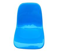 B Baosity Chaise de Dossier en PP, Siège en PP Moulé, Accessoires de Durabilité, Stabilité des Restaurants, Réunion de Famille, Siège Baquet en PP, Bleu