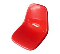 B Baosity Chaise de Dossier en PP, Siège en PP Moulé, Accessoires de Durabilité, Stabilité des Restaurants, Réunion de Famille, Siège Baquet en PP, Orange