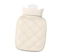 B Baosity Chauffe-mains, Poche D'eau Chaude, Réutilisable, Portable, Texture En, Coussin Chauffant, Bouillotte pour Canapé, Lit, Chambre à Coucher, T, Beige