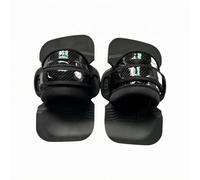 B Baosity Chaussures Aquatiques Bottes de Pied Planche Sangle Réglable Attaches Antidérapantes Semelle Texturée Coque Moulée Rembourrage Confort Maintien Ferme, Black S-02