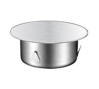 B Baosity cheminée En Acier Inoxydable, Couvercle de Conduit de Poêle Rond, Obturation de Conduit, Obturation Réglable Fixe En Acier Inoxydable, Installat, 150 Tuyau