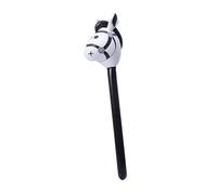 B Baosity Cheval Bâton Gonflable Jouet Cheval Bâton Animal à Monter Conception Légère en PVC Facile à Nettoyer Convient pour Fête d'anniversaire, Noir