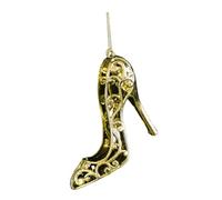 B Baosity Christmas Tree Pendant Décoration de Arbre Fête Noël Garniture PP Conception Créative Multifonction Adaptée pour Célébrations Maison Bureau, Chaussure 4.5x10x8.5cm