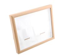 B Baosity Coffret de Rangement pour Médailles, Cadre Photo En Bois de Collection, pour Médailles de Football, Gymnastique, Course à Pied, Etc. Idéal pour Les Va, 10po