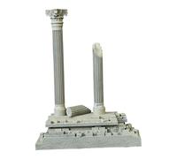 B Baosity Colonne Romaine Décorative en Résine Réaliste pour Aquarium, Accessoires pour Aquarium, Décoration Paysagère, Pilier Romain Décoratif, 18,5 Cm, Set B
