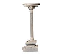 B Baosity Colonne Romaine Décorative en Résine Réaliste pour Aquarium, Accessoires pour Aquarium, Décoration Paysagère, Pilier Romain Décoratif, 18,5 Cm, Set A