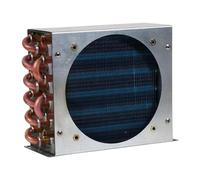 B Baosity Condenseur de Réfrigérateur Radiateur Compact Échangeur de Chaleur Pièce de Rechange pour Congélateur en Métal pour Longévité Accrue Appropri, 3x6x155