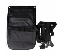 B Baosity Contenant à Déjections Équine Sac Manure Pliable Attache Réglable Étanche Grand Volume en Tissu Résistant Approprié pour , Noir , Grande Pour Chevaux De Plus De 1,3m