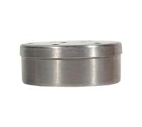 B Baosity Conteneur en Aluminium pour L'entraînement des Chiens, Outil Professionnel pour Le Travail des Chiots et des Chiens Adultes, Rond 8x3.4cm