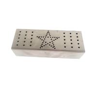 B Baosity Conteneur en Aluminium pour L'entraînement des Chiens, Outil Professionnel pour Le Travail des Chiots et des Chiens Adultes, Étoile 15x6x4cm