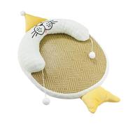 B Baosity Couchage pour, Tapis Rafraîchissant pour Animaux de Compagnie avec Coussin Doux et Tissu Glacé, Lavable, Antidérapant, Format Portable, Jouets in, Green L